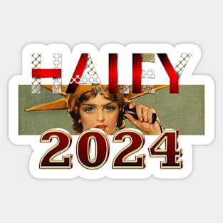 Nikki Haley for President 2024 Sticker